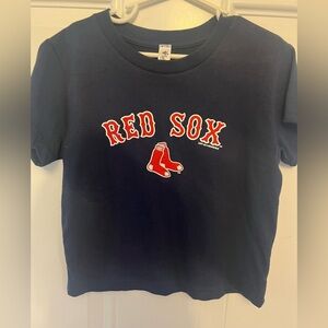 Boston Red Sox Kids Navy T-Shirt Size 4 NWOT
